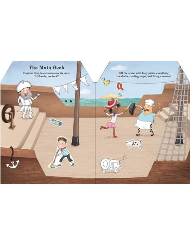 My Pirate Ship Sticker Activity Book