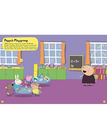 Peppa Pig: Let's Pretend! : Sticker Book