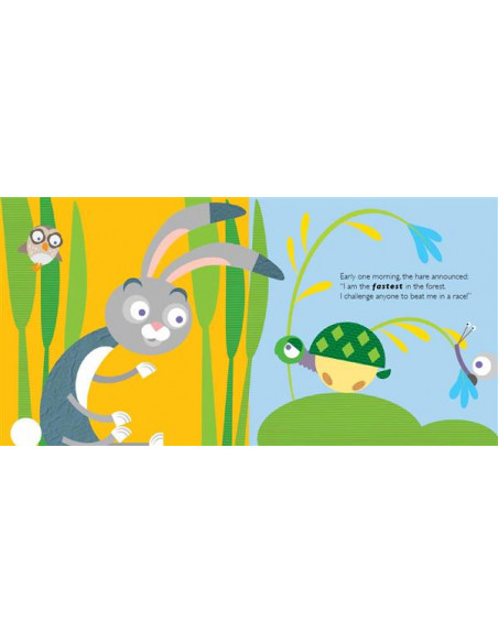 Tortoise and the Hare : Turn and Tell Tales