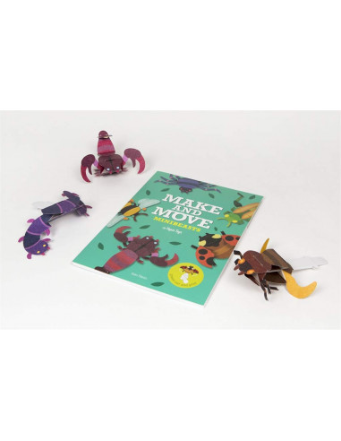 Make and Move: Minibeasts : 12 Paper Puppets to...