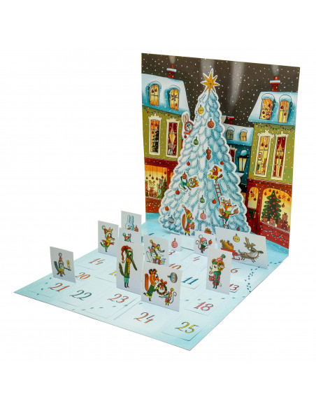 Merry Christmas Tree : Pop-Up Advent Calendar