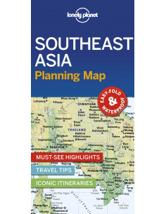 Lonely Planet Southeast Asia Planning Map