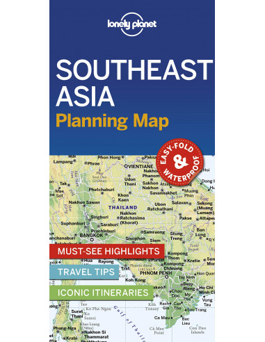 Lonely Planet Southeast Asia Planning Map