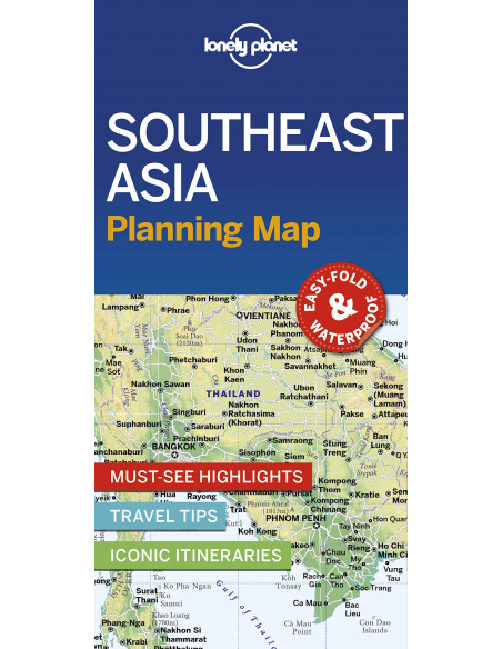 Lonely Planet Southeast Asia Planning Map