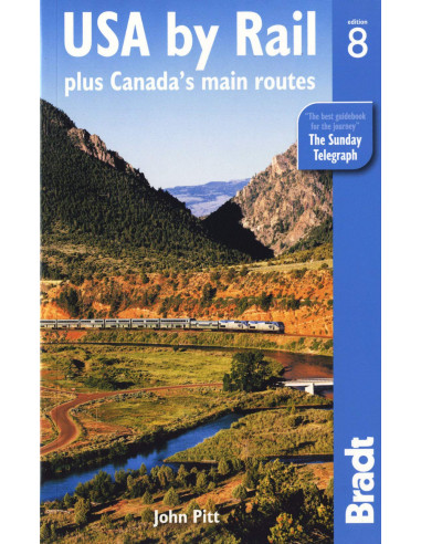 USA by Rail : Plus Canada's Main Routes