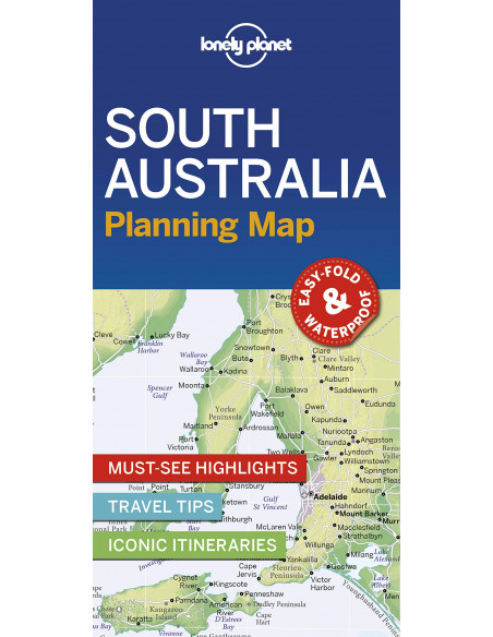 Lonely Planet South Australia Planning Map