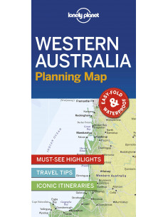 Lonely Planet Western Australia Planning Map