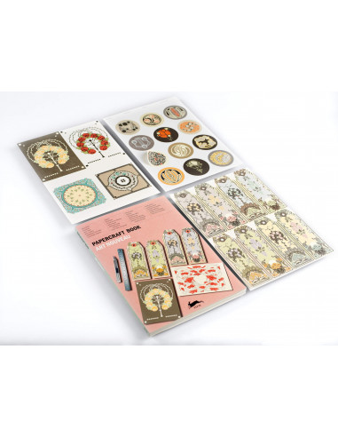 Papercraft Book : Art Nouveau