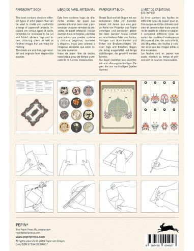 Papercraft Book : Art Nouveau