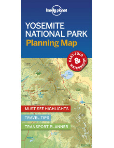 Lonely Planet Yosemite National Park Planning Map