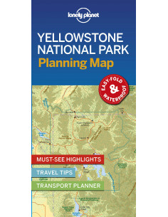 Lonely Planet Yellowstone National Park Planning Map