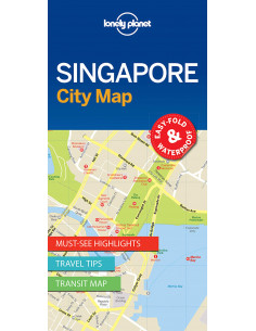 Lonely Planet Singapore City Map