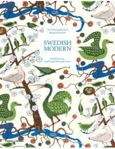 Swedish Modern: A Colouring Book of Magical Interiors