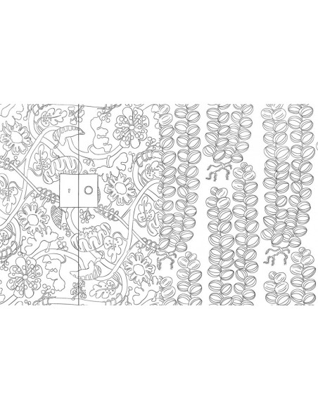 Swedish Modern: A Colouring Book of Magical Interiors