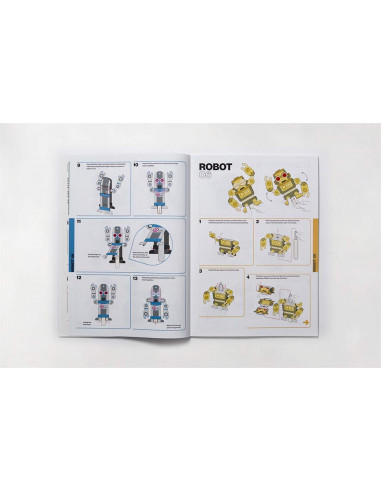 Make and Move: Robots : 12 Paper Puppets to...