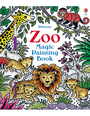 Zoo Magic Painting Book