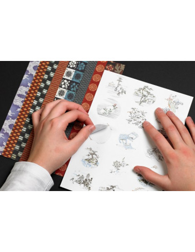 Japan Style : Label & Sticker Book