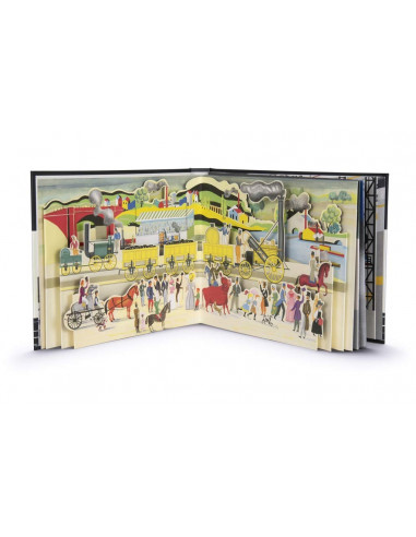 A Train Journey : A pop-up history of rail travel