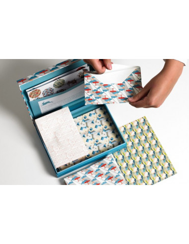 Letter Writing Set. Art Deco