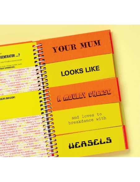 The Ultimate Insult Generator : Over 60 million hilarious zingers and stingers