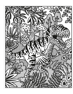 Dinosaurs Magic Painting Book 2