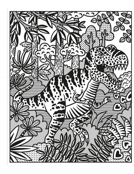 Dinosaurs Magic Painting Book