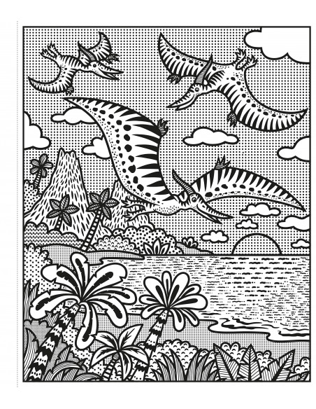 Dinosaurs Magic Painting Book