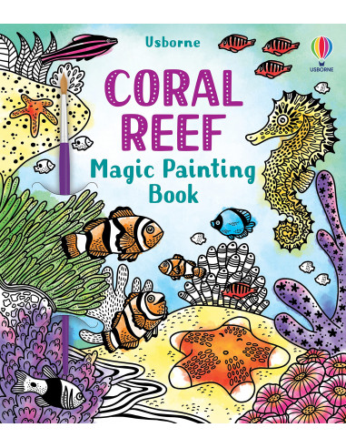 Coral Reef Magic Painting Book
