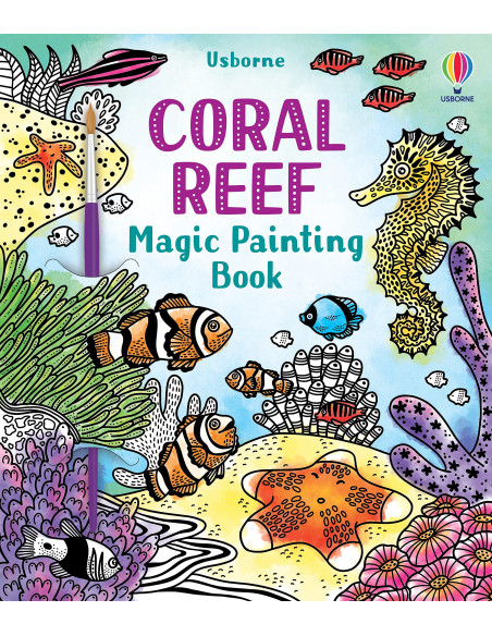 Coral Reef Magic Painting Book
